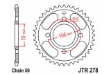 Couronne JT SPROCKETS acier standard 278 - 530