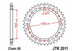 Couronne JT SPROCKETS acier standard 2011 - 530