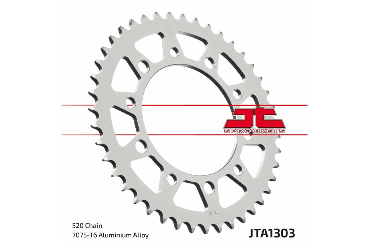 Couronne JT SPROCKETS aluminium ultra-light 1303 - 520
