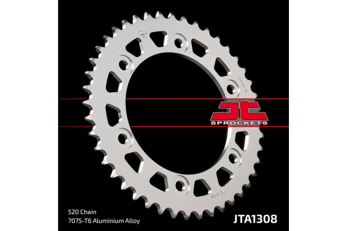 Couronne JT SPROCKETS aluminium ultra-light 1308 - 520