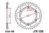 Couronne JT SPROCKETS acier standard 1258 - 428