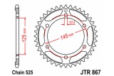 Couronne JT SPROCKETS acier standard 867 - 525