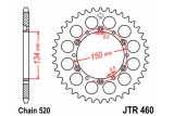 Couronne JT SPROCKETS acier standard 460 - 520