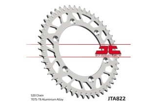 Couronne JT SPROCKETS aluminium ultra-light anti-boue 822 - 520