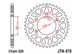Couronne JT SPROCKETS aluminium Ultra-Light 478 - 520