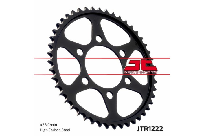 Couronne JT SPROCKETS acier standard 1222 - 428
