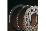 Couronne RENTHAL Twinring aluminium Ultra-Light anti-boue anodisé dur HA - 520