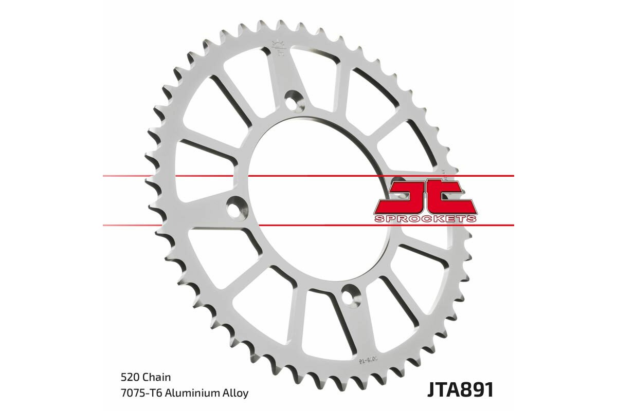 Couronne JT SPROCKETS aluminium ultra-light 891 - 520