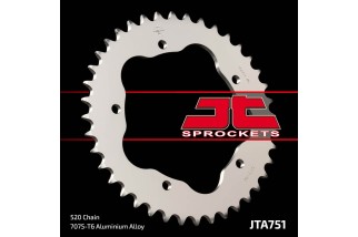 Couronne JT SPROCKETS aluminium Ultra-Light 751 - 520 - Nécessite un porte couronne JT SPROCKETS