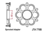 Support de couronne JT SPROCKETS - 6 Silentbloc Ducati Panigale/Monster