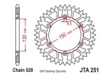 Couronne JT SPROCKETS aluminium ultra-light 251 - 520