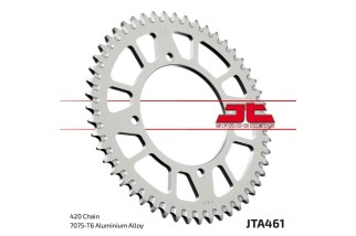 Couronne JT SPROCKETS aluminium ultra-light anti-boue 461 - 420