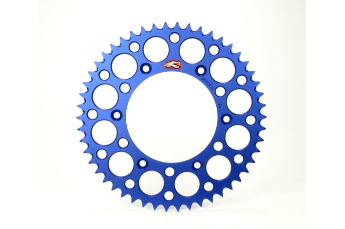 Couronne RENTHAL aluminium Ultra-Light anti-boue anodisé dur HA - 520