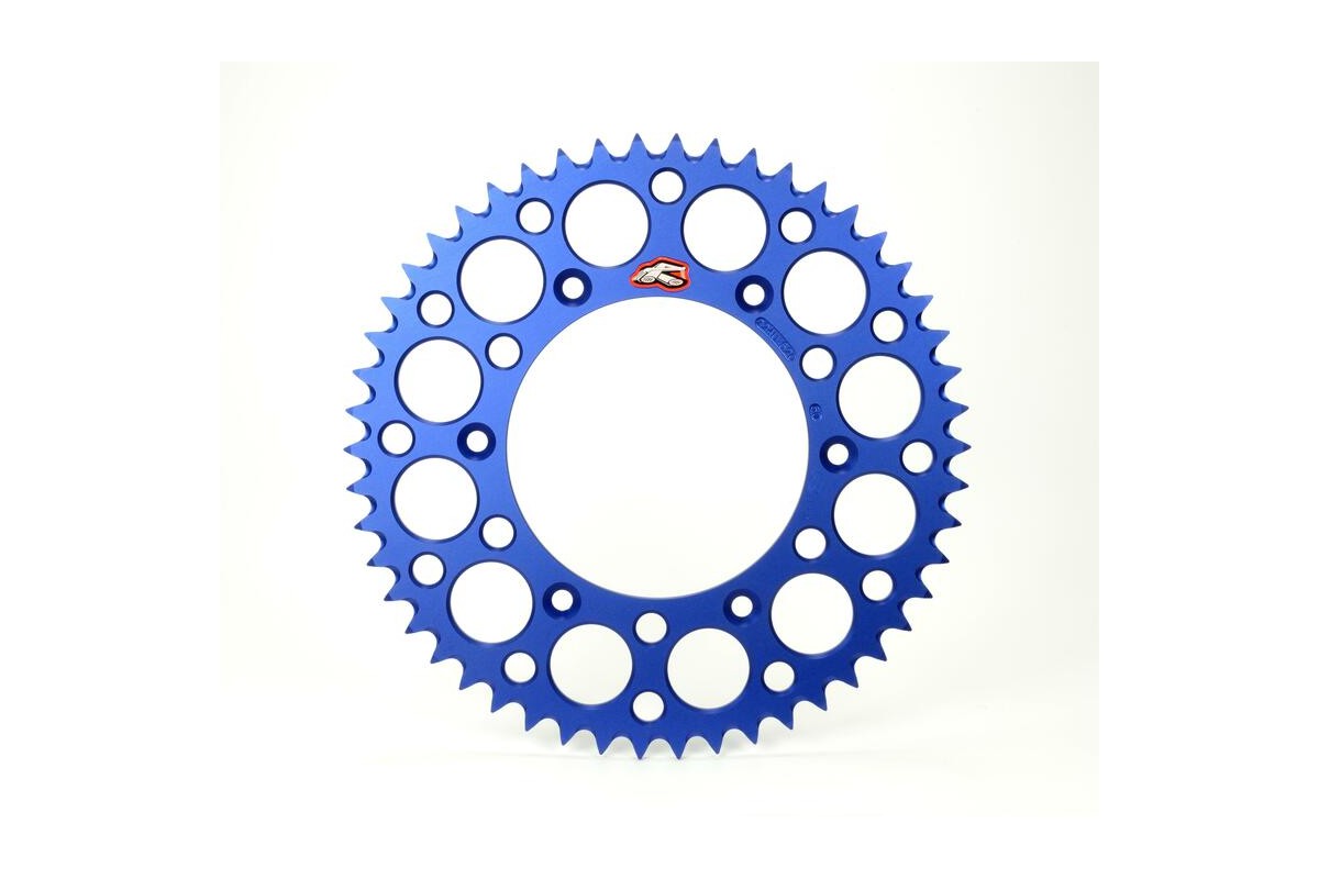 Couronne RENTHAL aluminium Ultra-Light anti-boue anodisé dur HA - 520