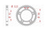 Couronne AFAM acier standard 10508 - 530