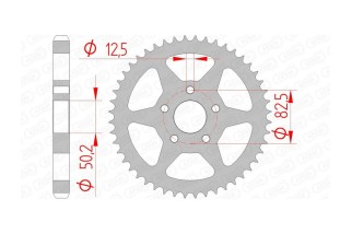 Couronne AFAM acier standard 92803 - 530