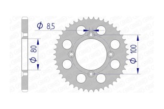 Couronne AFAM aluminium Ultra-Light 11110 - 428