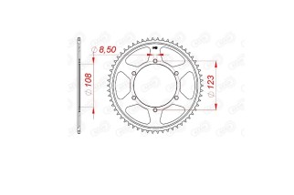 Couronne AFAM acier standard 92220 - 428