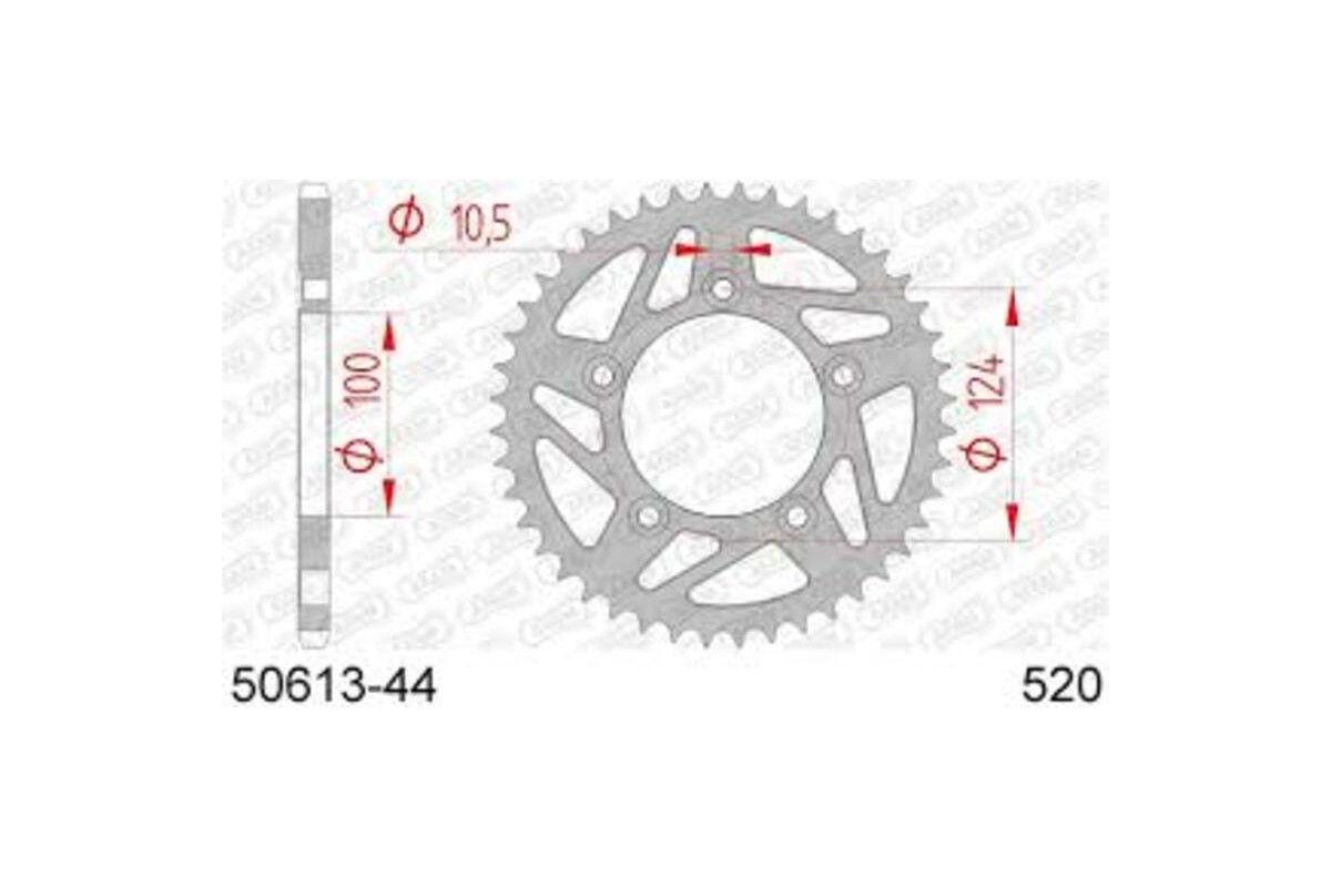 Couronne AFAM acier standard 50613 - 520