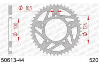 Couronne AFAM acier standard 50613 - 520