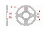 Couronne AFAM acier standard 12112 - 420