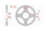 Couronne AFAM acier standard 10223 - 428