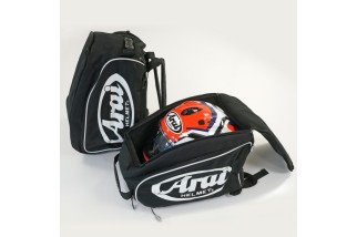 Sac à dos pour casque en textile ARAI - Noir