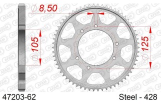 Couronne AFAM acier standard 47203 - 428