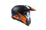 Casque KENNY Extreme Graphic Orange Petrol Mat ECE 22-06