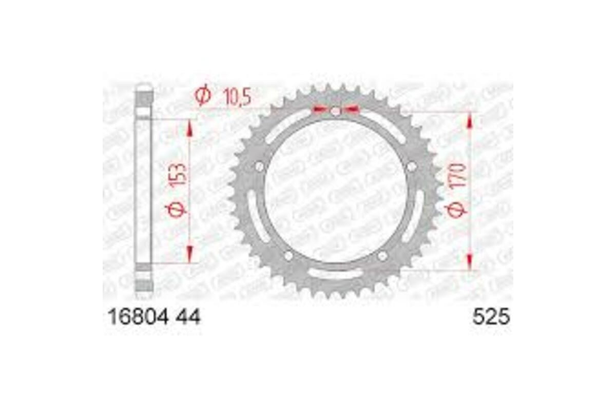 Couronne AFAM acier standard 16804525 Couronne AFAM acier standard 16804525
