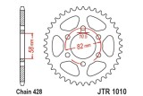 Couronne JT SPROCKETS acier 1010 - 431