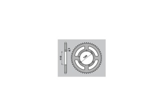 Couronne PBR acier C45 standard 4390 - 428