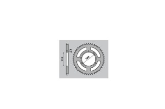 Couronne PBR acier C45 standard 4390 - 428