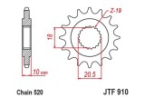 Pignon JT SPROCKETS acier standard 910 - 520
