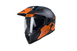 Casque Extreme Graphic ORANGE PETROL MATT