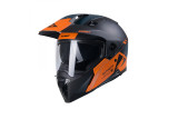 Casque KENNY Extreme Graphic Orange Petrol Mat ECE 22-06