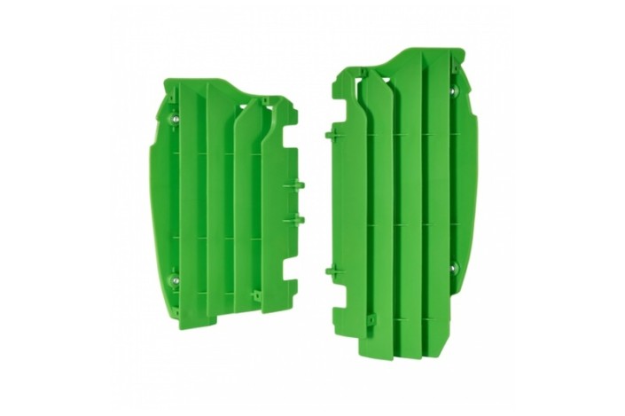 Cache radiateur POLISPORT vert Kawasaki KX450F