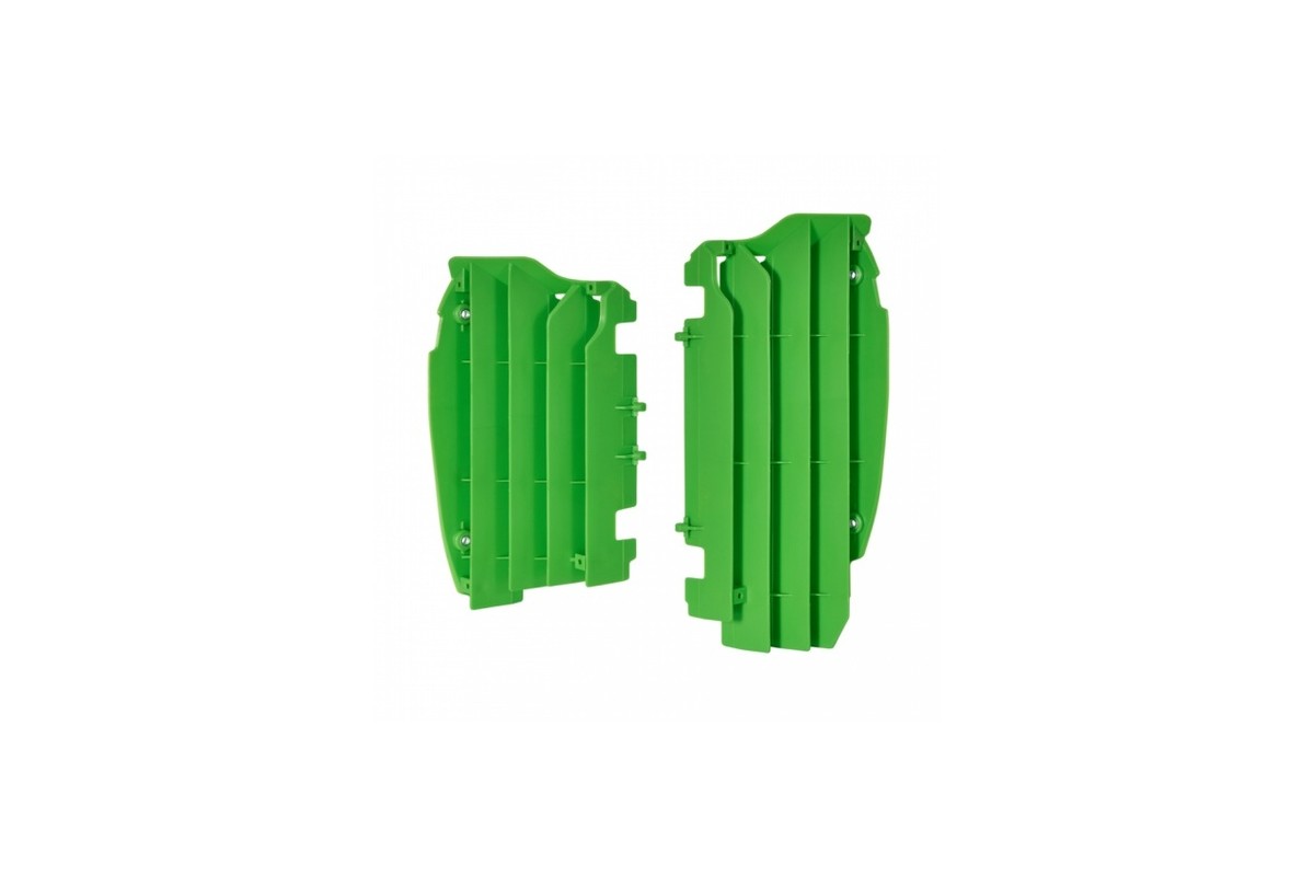 Cache radiateur POLISPORT vert Kawasaki KX450F