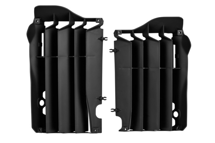 Cache radiateur POLISPORT noir Honda CRF250R