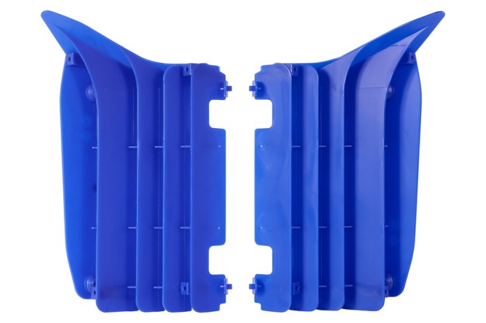 Cache radiateur POLISPORT bleu Yamaha YZ125/250