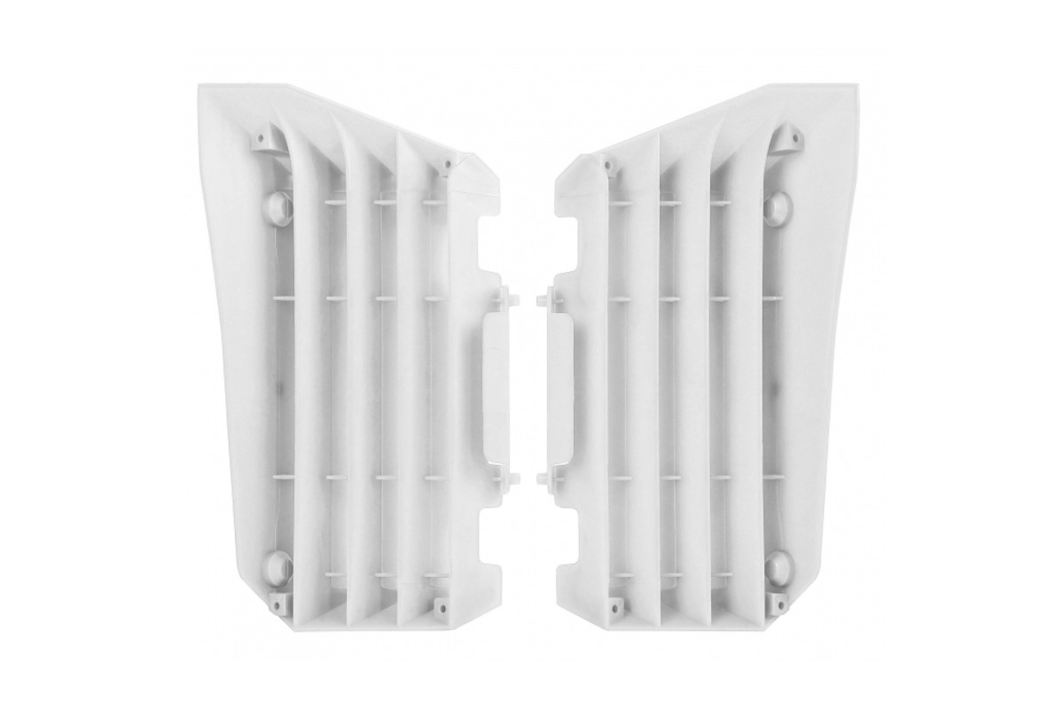 Cache radiateur POLISPORT blanc Yamaha YZ250F/YZ450F