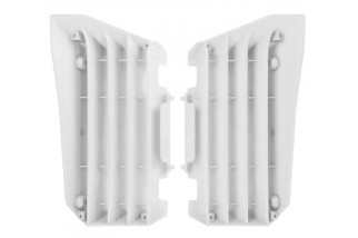 Cache radiateur POLISPORT blanc Yamaha YZ250F/YZ450F