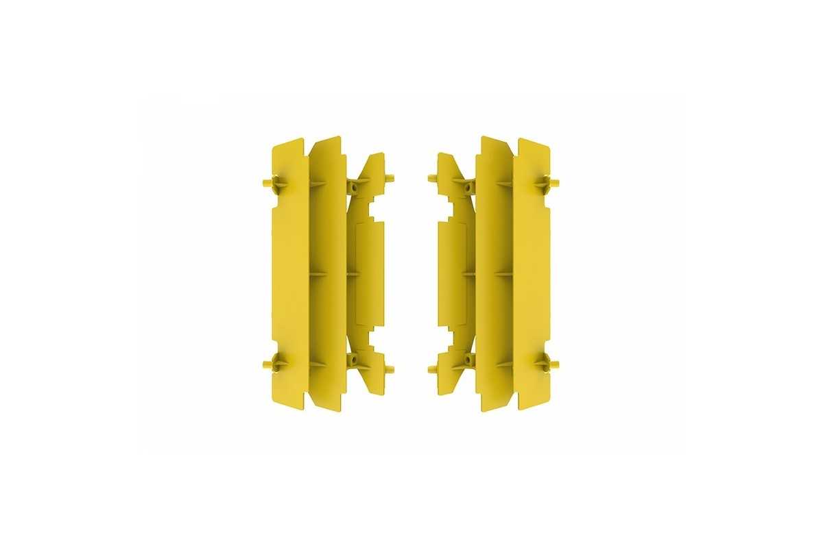 Cache radiateur POLISPORT jaune Suzuki