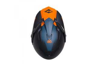 Casque KENNY Extreme Graphic Orange Petrol Mat ECE 22-06