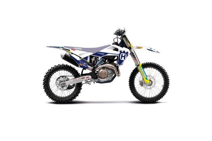 Kit déco BLACKBIRD Replica Factory Team pour Husqvarna