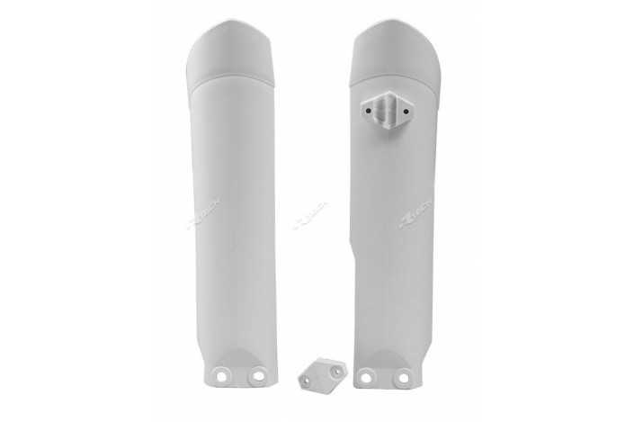 Protections de fourche RACETECH - blanc
