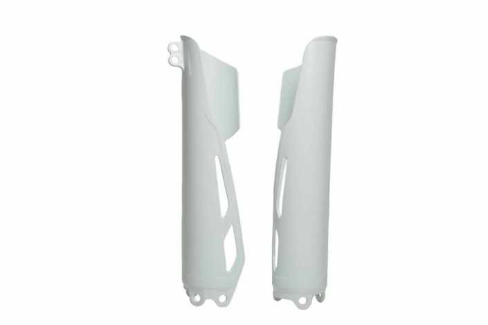 Protections de fourche RACETECH - blanc
