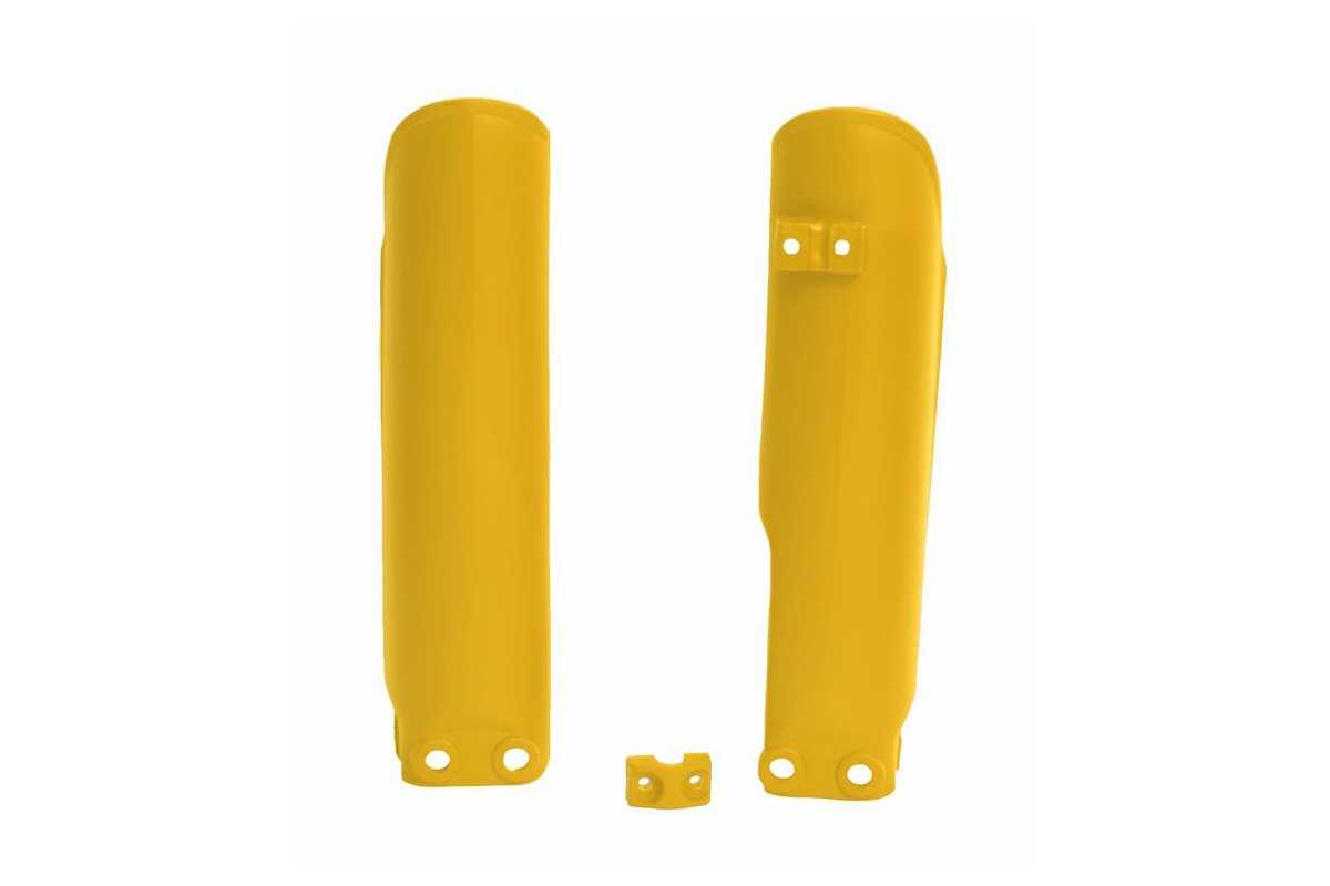 Protections de fourche RACETECH - jaune Protections de fourche RACETECH - jaune
