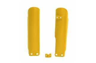 Protections de fourche RACETECH - jaune