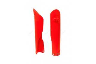 Protections de fourche RACETECH - orange fluo